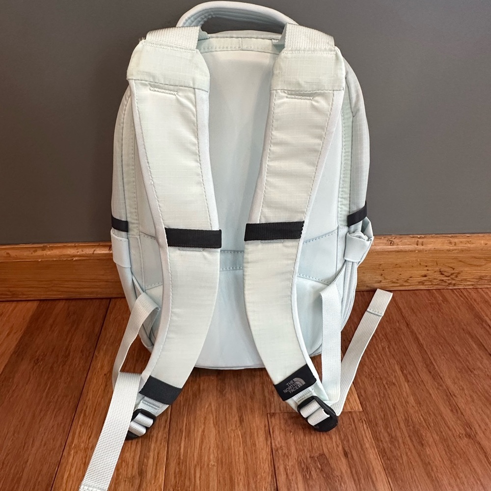 The North Face Borealis Mini Backpack in Ice Blue / TNF Black - Picture 10 of 13